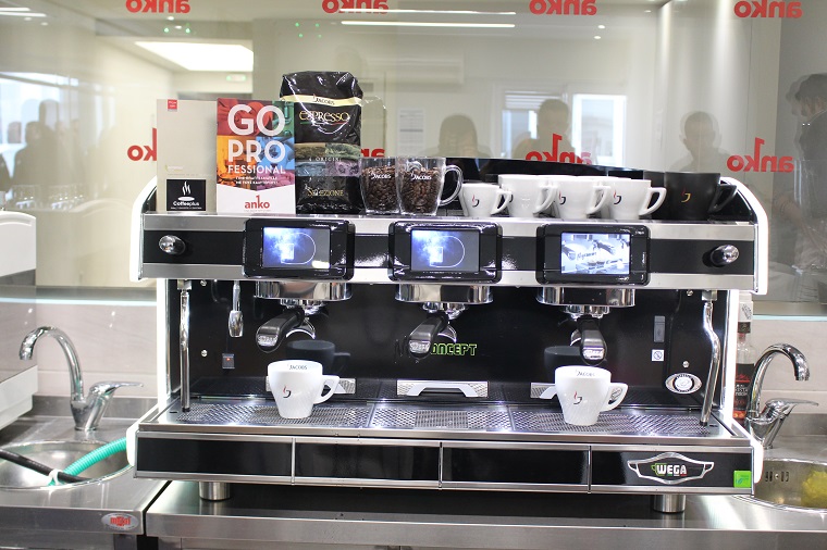 Ευχαριστήριο χορηγίας Coffeeplus για νέα μηχανή καφέ
